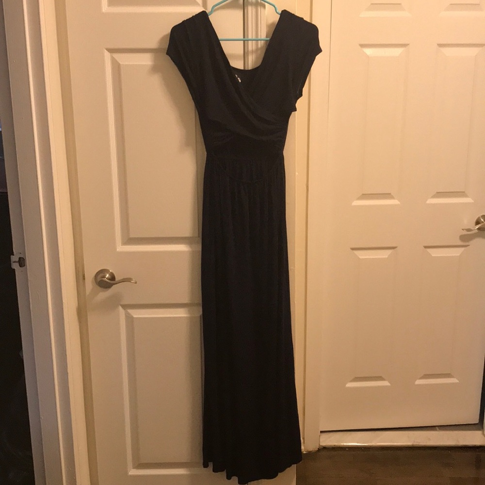 Dark blue maxi dress 👗